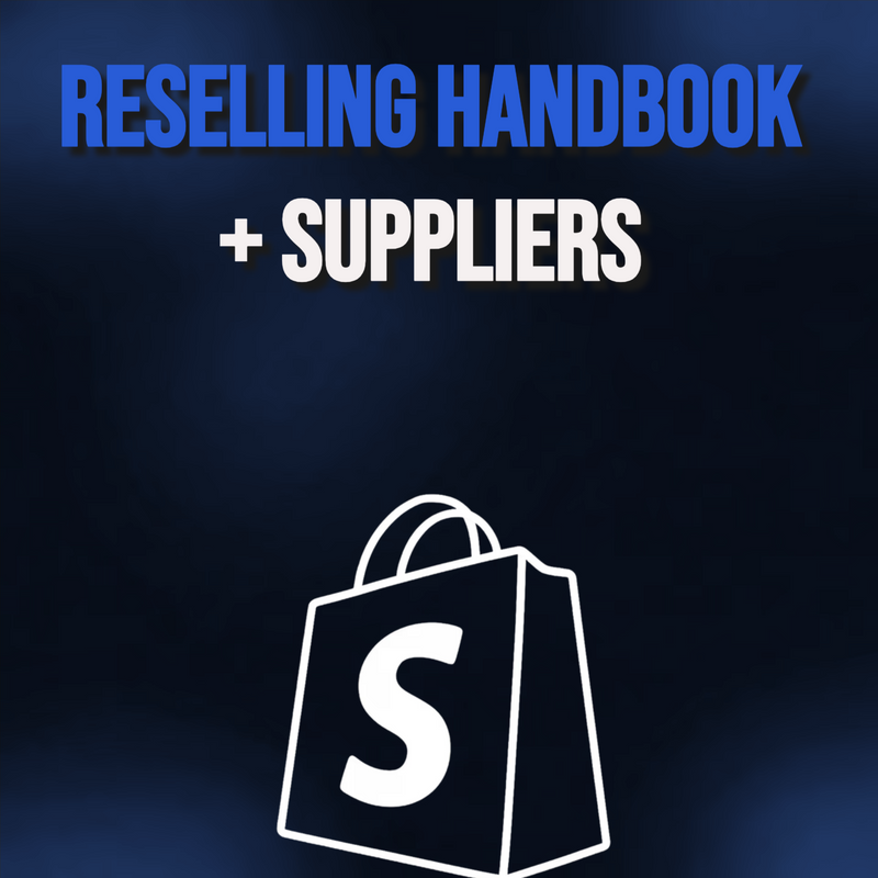 ..Reselling Handbook + Suppliers